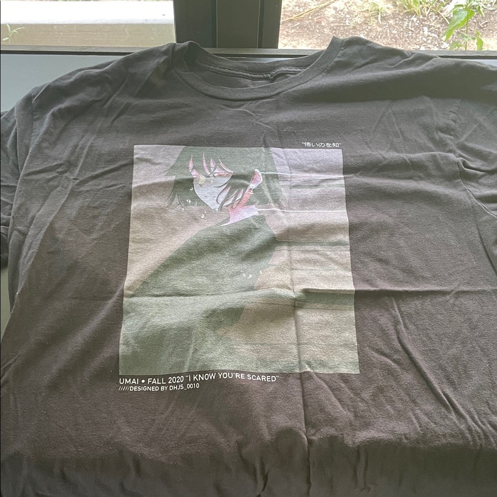 Gildan Black Graphic Tee